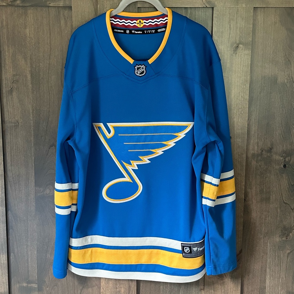 NWOT Fanatics Men’s NHL St. Louis Blues 2019 Winter Classic Jersey